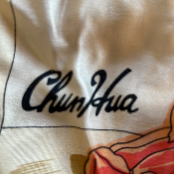 Chun Hua silk scarf - Picture 2 of 6